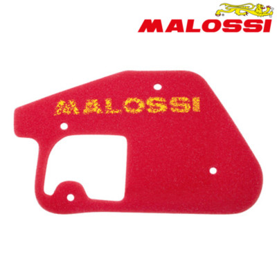 RED SPONGE MALOSSI FOR ORIGINAL FILTER MBK BOOSTER YAMAHA BW'S SPY ZUMA SCOOTER