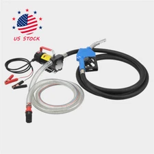 New Electric Transfer Fuel Pump Diesel Kerosene Oil Commercial Portable DC 12V 