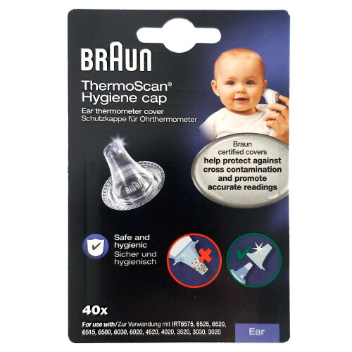 Einmal-Ohrtips, Schutzkappen, Braun ThermoScan Pro 6000, Ohrthermometer - Bild 1 von 1
