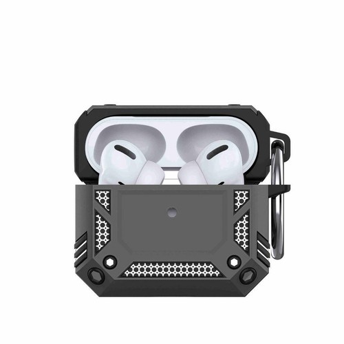 AirPods Case Heavy Duty Armor Cover + Keychain Clip For Apple AirPods 1/2/3 &Pro - Picture 3 of 18