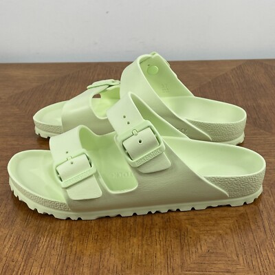 Birkenstock Arizona EVA Slides Sandals Womens 6N Green  display picture 1