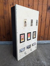 Vintage Kondomautomat Warenautomat 3 Schacht Automat Retro Post Modern 80er 4