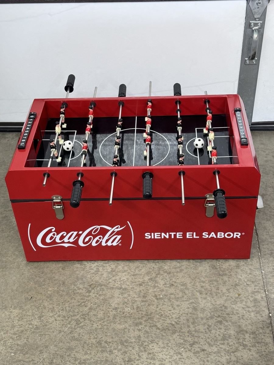 Coca-Cola Foosball Cooler (Coke Ice Chest) | eBay