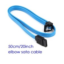 50cm 6Gbps SATA 3.0 cable for HDD SSD Hard Drive Data elbow Head High Speed