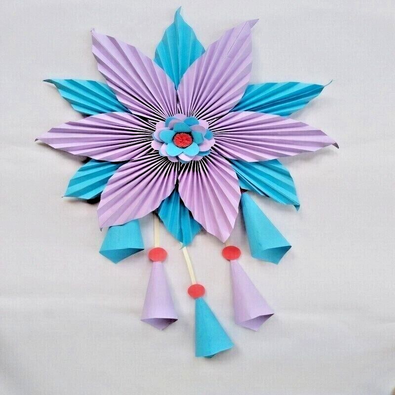 Color Paper Decoration Ideas