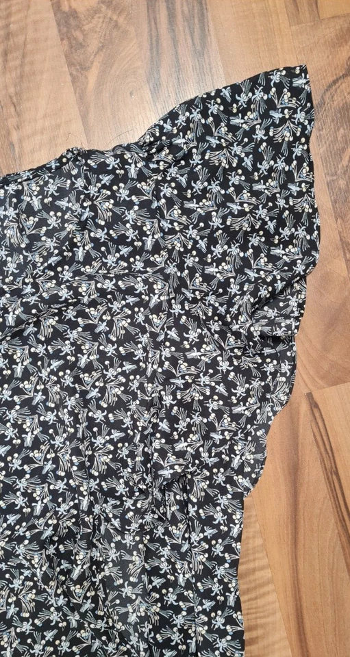 Max Studio Kleid asymmetrisch Gr38 40 M Dunkelblau selten getragen guter Zustand - Bild 2 von 4