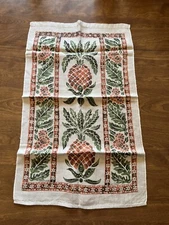 Kay Dee Designs One Pineapple Fruit Kitchen Dish Hand Towel Vintage
