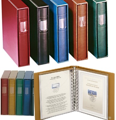Ringbinder CLASSIC ETB-Album mit 20 Blatt 819 LINDNER 1103 & 1130 in 4 Farben