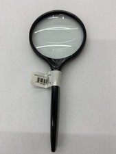 3x - 2 1/2" Curved Handled Glass Magnifier