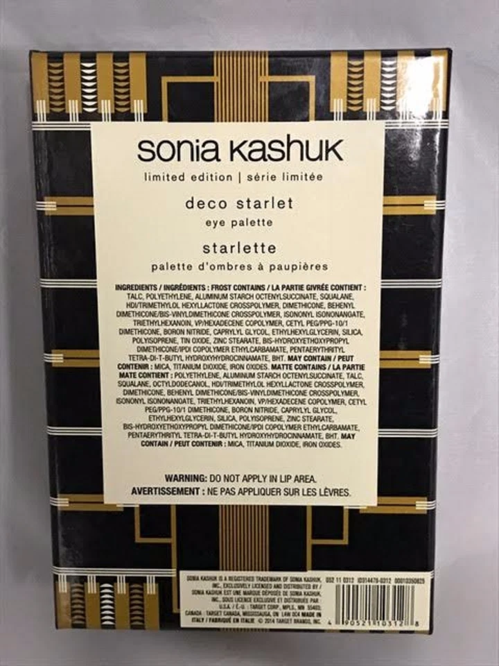Sonia Kashuk~ Limited Edition, "Deco Starlette" Eye Palette - Image 3 of 3
