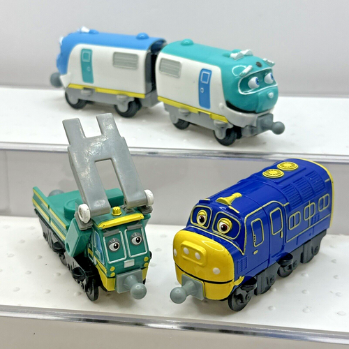 Lot Of 3 Chuggington Diecast Trains Brewster Toot Hoot Cormac 2013