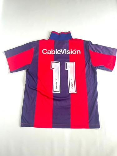 camiseta de fútbol SAN LORENZO (argentina) home PENALY 1995 #11 GONZALEZ (8/10) - Picture 3 of 5