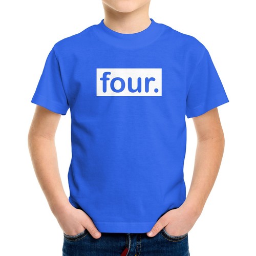 Toddler Kids Youth T-shirt 4th Birthday Shirt 4 Year Old boy Birthday Fourth - Picture 9 of 17