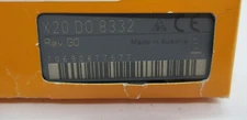 B&R AUTOMATION X20 DO 8332 DIGITAL OUTPUT MODULE, 8 OUTPUT, REV: GO X20 DO 8332