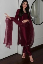 Pakistani Salwar Kameez Ready To Wear Dress 3 Piece Suit Wedding Party Bollywood