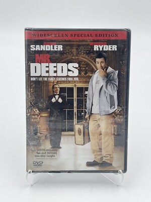 Mr. Deeds (DVD, 2002,  Widescreen)  Adam Sandler  Winona Ryder Sealed!