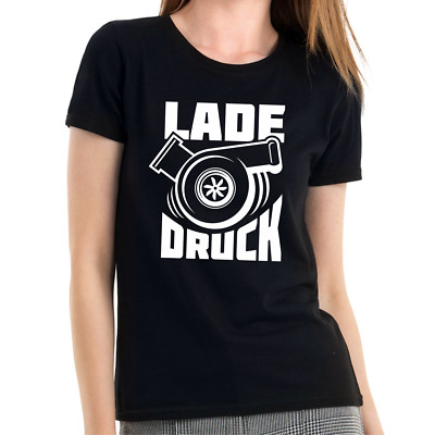 Boost Pressure Turbocharger Turbo Tuning Tuner Boost Screwdriver Passenger Car Women's Girlie T-Shirt