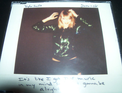 Taylor Swift Shake It Off EU Enhanced CD Single - New (Not Sealed)