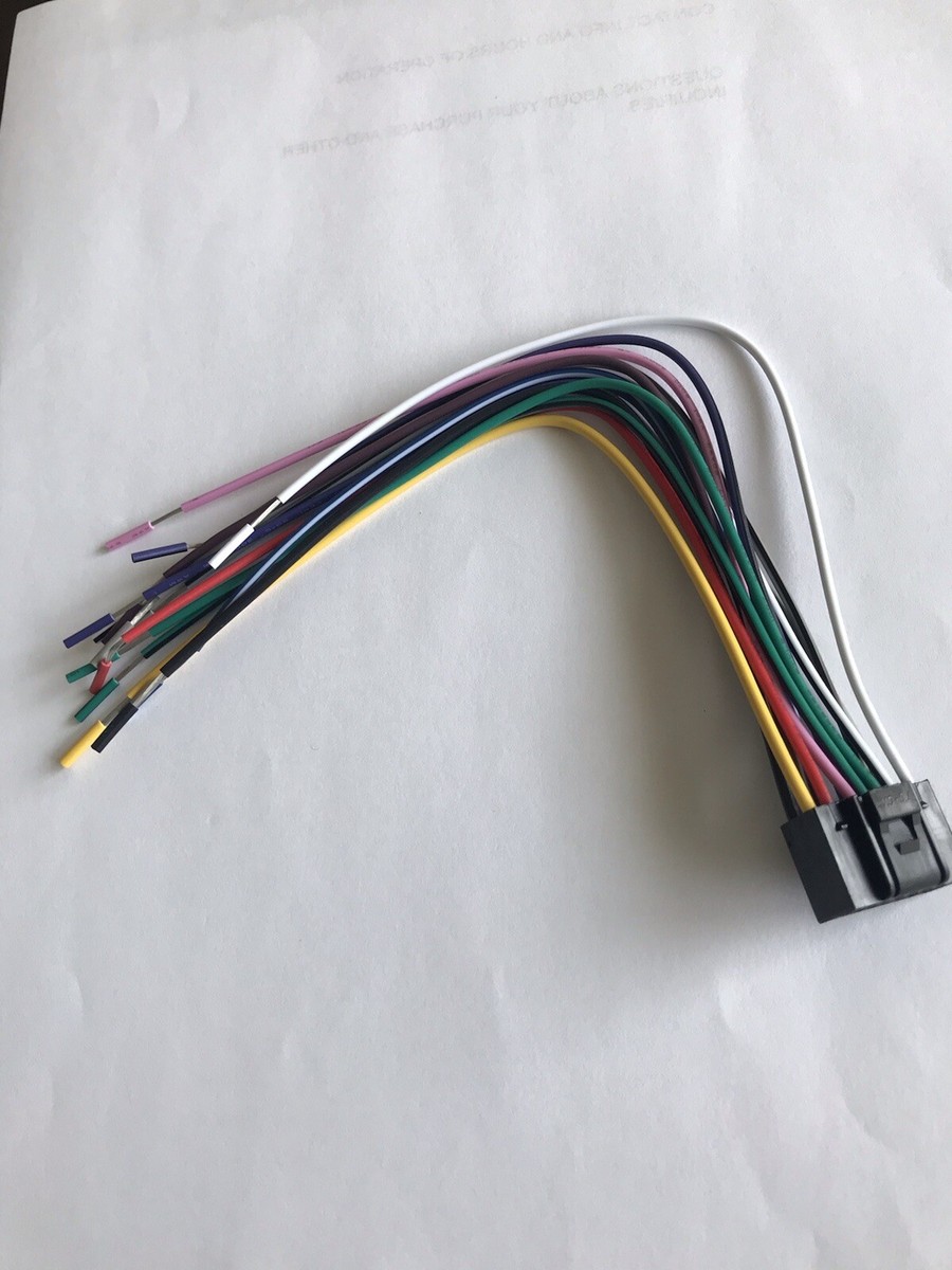 New 16-Pin Auto Stereo Wire Harness Plug For BOSS Audio BV9364B Car Radio Player - USA Seller!