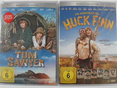 Tom Sawyer + Die Abenteuer von Huck Finn - Louis Hofmann, Leon Seidel, Makatsch