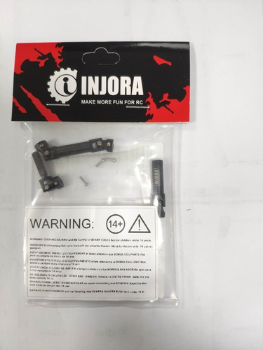 INJORA Stahl Antriebswellen mit D-Förmigen Bohrungen für 1/24 FMS FCX24 FCX18 - Picture 11 of 12