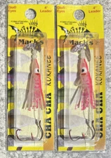2 Packs Mack’s Cha Cha Kokanee Squidder Pink 60006