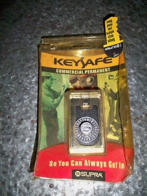 Supra Key Safe Vault Commercial Permanent Storage Combination Heavy DUTY NEW