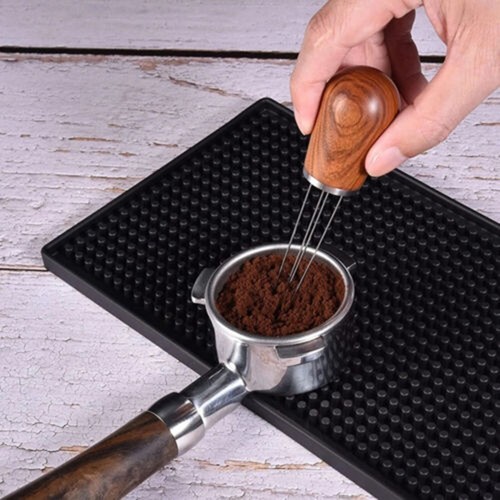 Per Gaggia 58mm Portafiltro Senza Fondo Agitatore Caffè Filtro Strumento Distribuzione - Foto 2 di 16