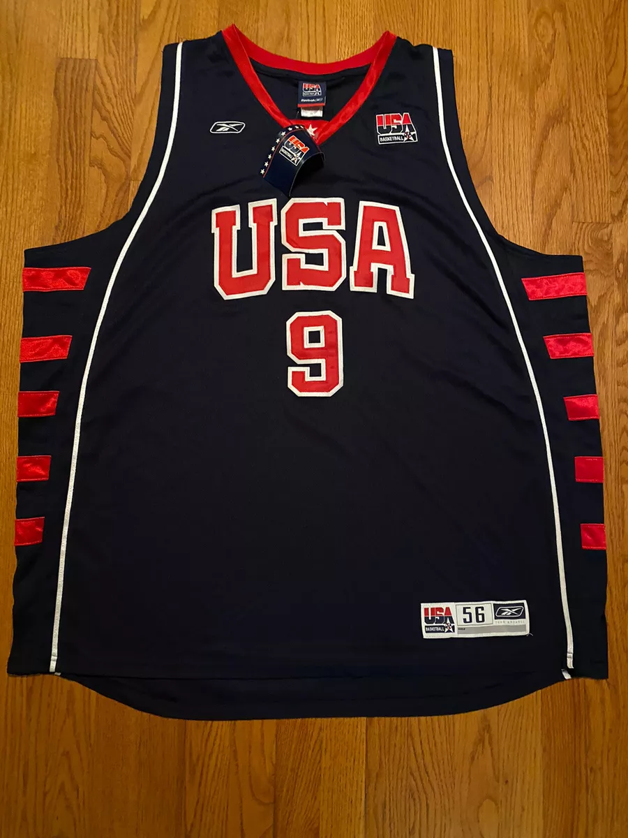 Rare Reebok USA Lebron James 9 Authentic Jersey Dream Team Redeem