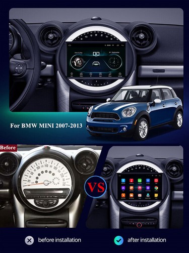 Android12 Car Stereo Radio GPS Navi Carplay MP5 9" For 07-13 Mini Cooper R56 R60