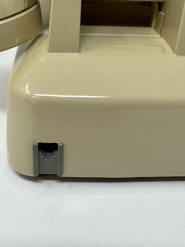 Vintage Push Button Telephone Touchtone Comdial Phone Model 2500-AS Beige - Picture 9 of 17