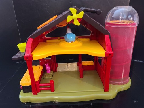 TESTED GOOD Rare justb byou Red Barn Farm With Animals Lights Sounds pop ups - Picture 8 of 12