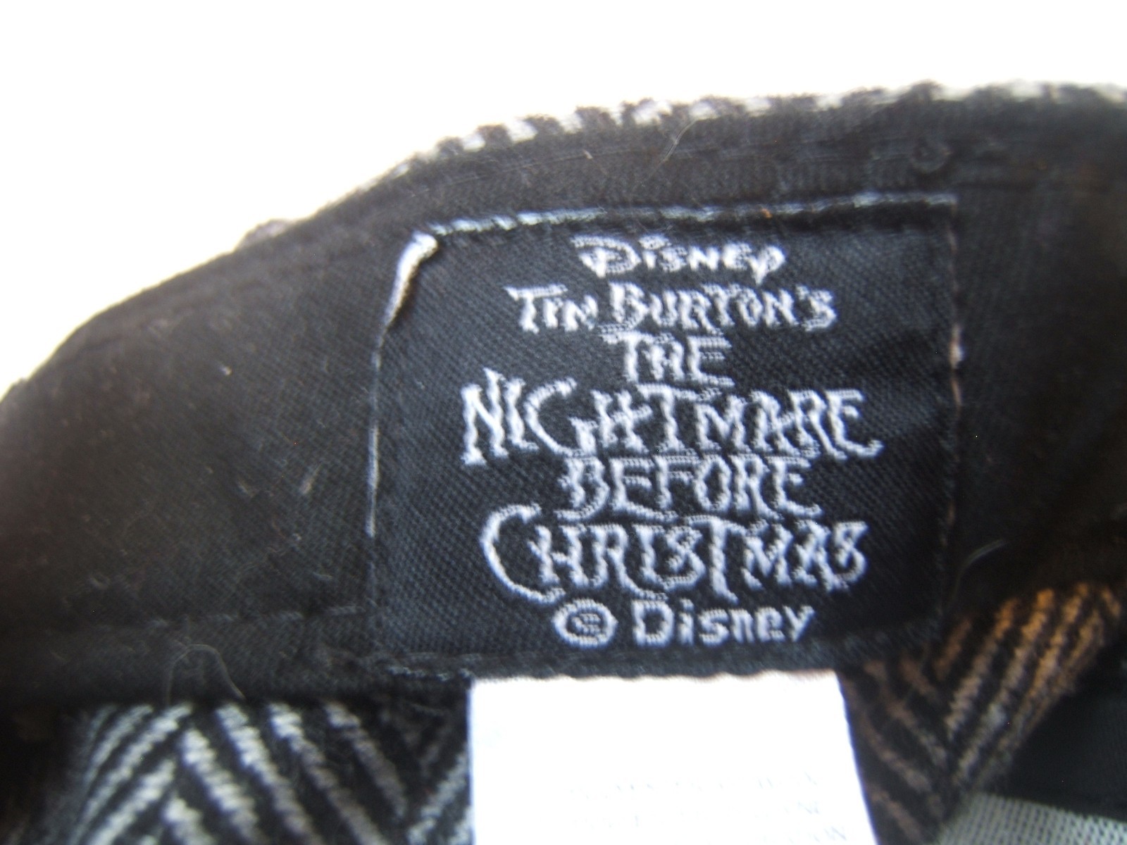 Nightmare Before Christmas Patch Hat Gray Herring… - image 10