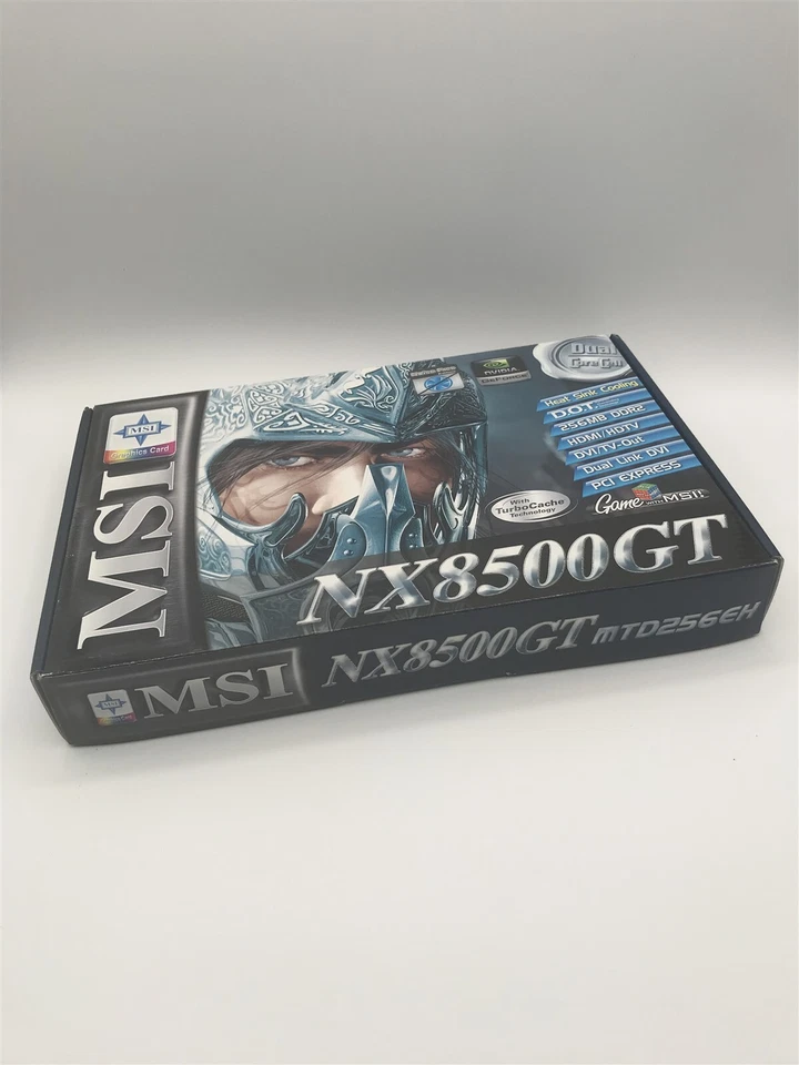 MSI NVIDIA GeForce-NX8500GT-TD256EH-D.O.T./256MB DDR2/HDMI/HDTV/DVI/TVOut/PCIExp - Image 2 of 4