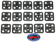 64-72 Gm Chevy Buick Olds Pontiac Hood Insulation Clips 1-12x1-12 15pc Fr