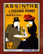 ABSINTHE PERNOT 8x10 Vintage French alcohol advertisement Art print