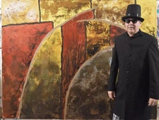 Mark Little original￼, ￼Painting 81” X 62” Extra Large,Abstract,Modern,Colorfiel