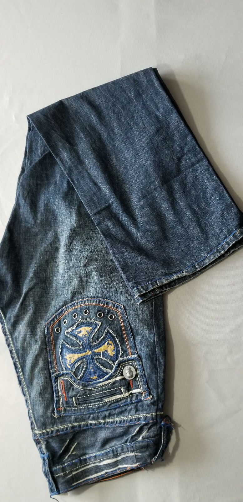 LAGUNA BEACH Men Regular Fit 100 USA Cotton Denim Je… Gem