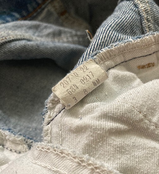 🤩 70s VTG denim Levi Strauss JEANS 684 bell bottom SF207 / 31.5W