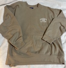 Crew Neck Sweatshirt Men  s Size Medium-Front Pocket-Relaxed Fit-Neutral Color