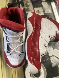 white black gym red jordan 9