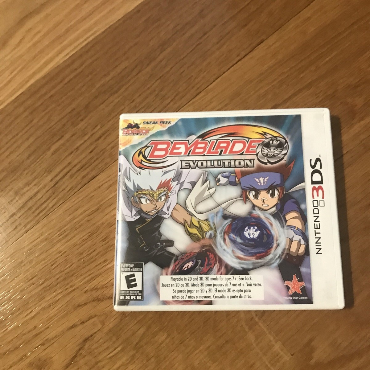 Beyblade Evolution Nintendo 3DS Game COMPLETE w/ Manual