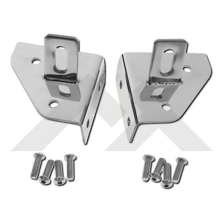 Support de phare pare-brise inox kit fixation projecteur additionnel longue portée 4x4
