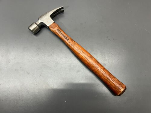(H1) VINTAGE CRAFTSMAN 38071-M SMALL STRAIGHT RIP CLAW HAMMER - CLEAN! - USA