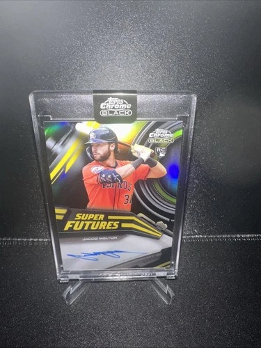 2026 Topps Chrome Black Jacob Melton Super Futures Autographs (Raw)