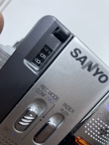 Sanyo Dictaphone Talk Book Pro Includes A Cassette Model - Picture 15 of 16