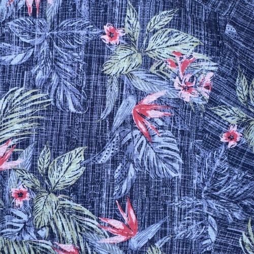 Izod Saltwater Mens Short Sleeve Button Down Floral Hawaiian Shirt Size 4XB NEW - Picture 3 of 8