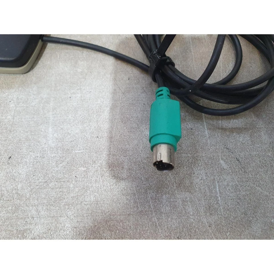 Acer NetScroll Mechanical Mouse Black & Grey Wired PS/2 2-Buttons Scroll Wheel - Image 3 of 4