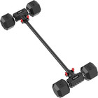 Dumbbell Converter - Adjustable Barbell Set for Home Gym, 220LB Capacity