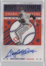 2021 Panini Chronicles Boys of Summer Auto /49 Gaylord Perry #BOS-GP Auto HOF